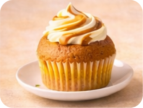 Caramel Swirl Cupcake
