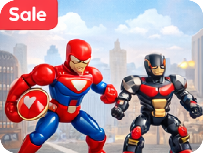 Super Hero Battle Set