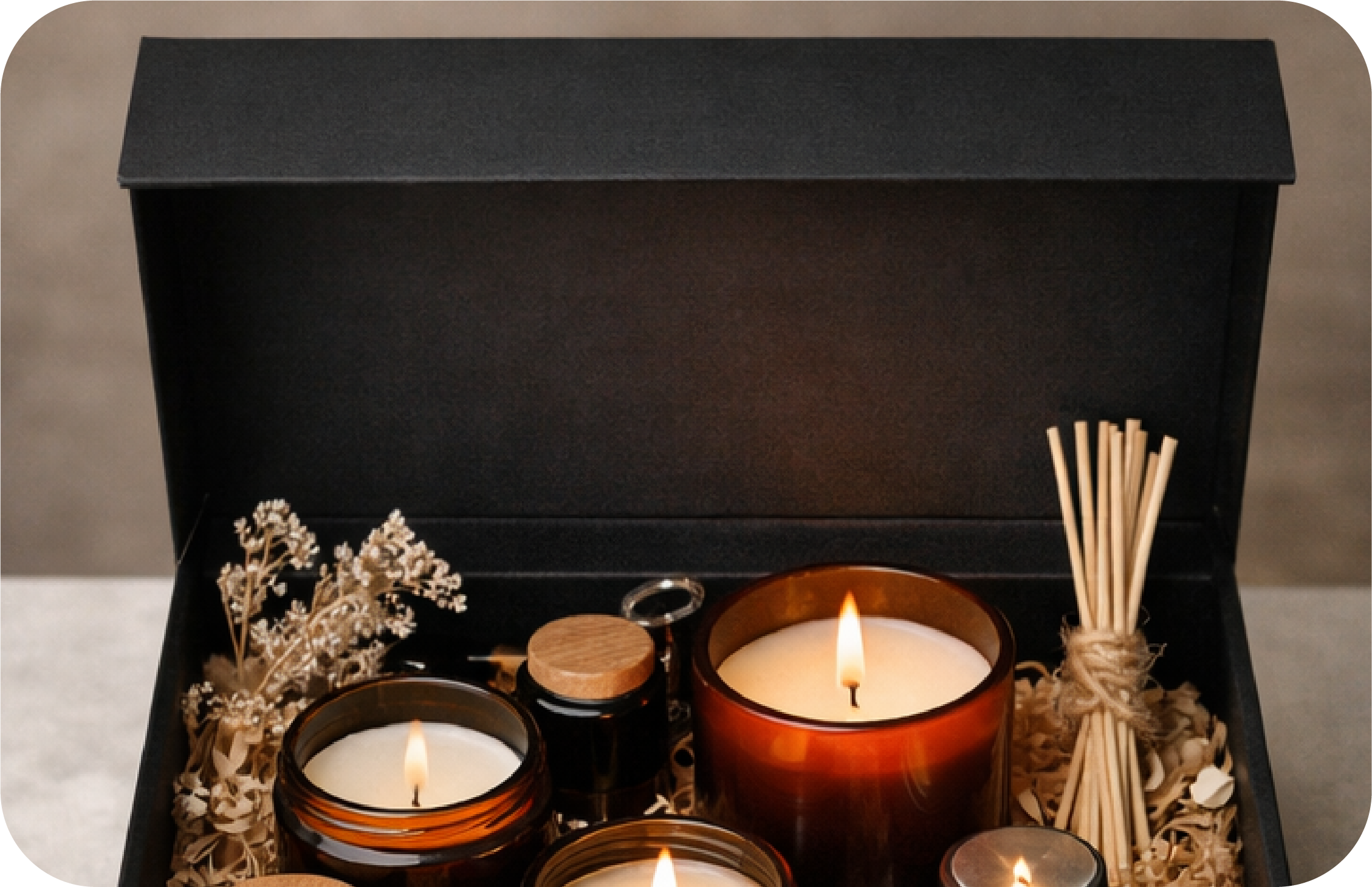 Scented Candle Gift Box